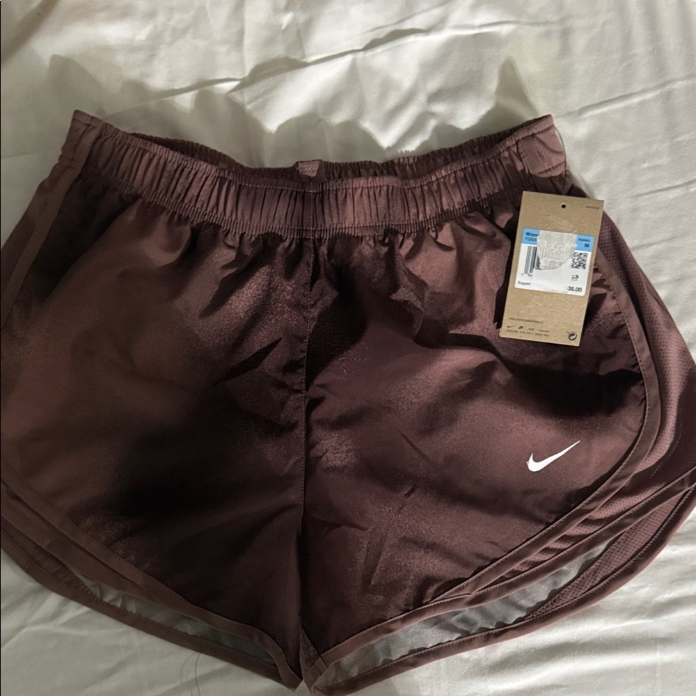 Nike Women's Athletic Shorts in Deep Brown